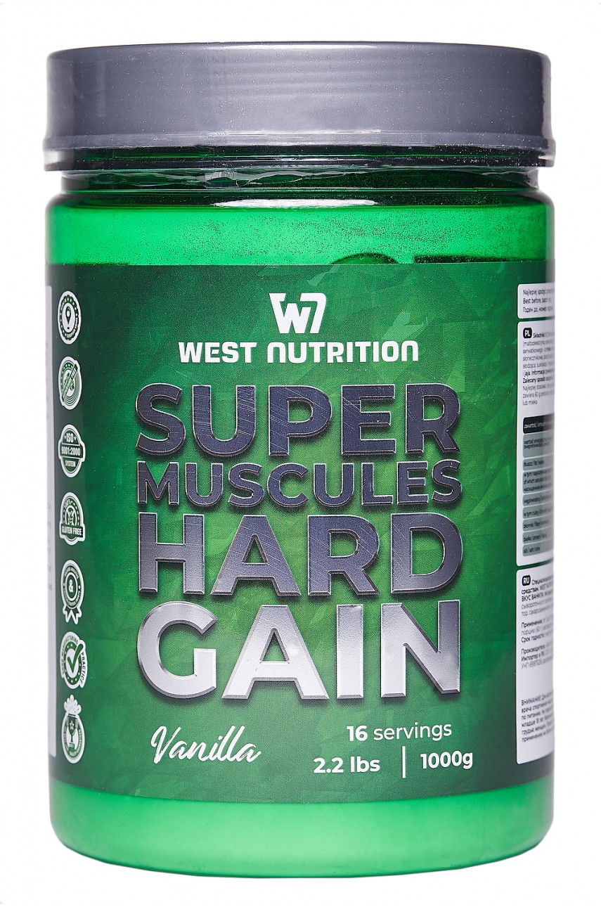 Super Muscle Hard Gain 1 kg (vanilla)