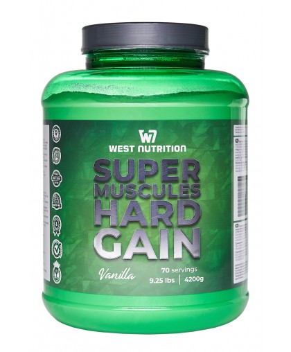 Super Muscle Hard Gain 4,2 kg  (vanilla)